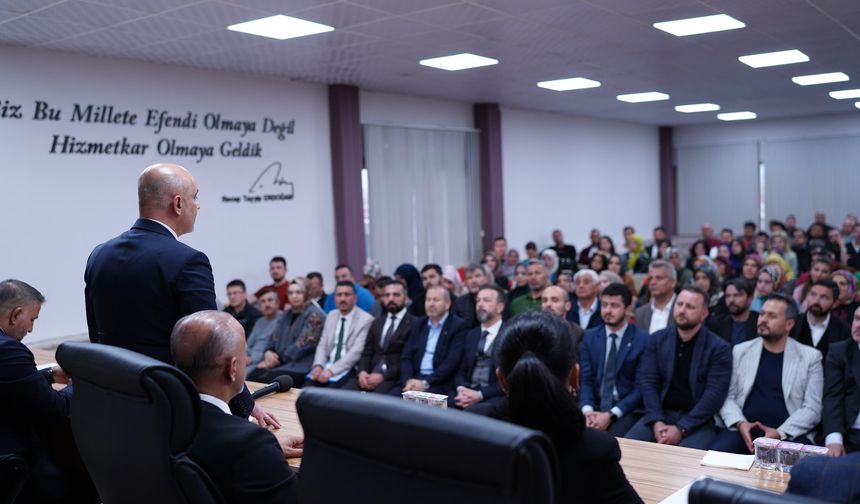 AK Parti Genişletilmiş İlçe Yönetim Kurulu Toplantısı Yapıldı