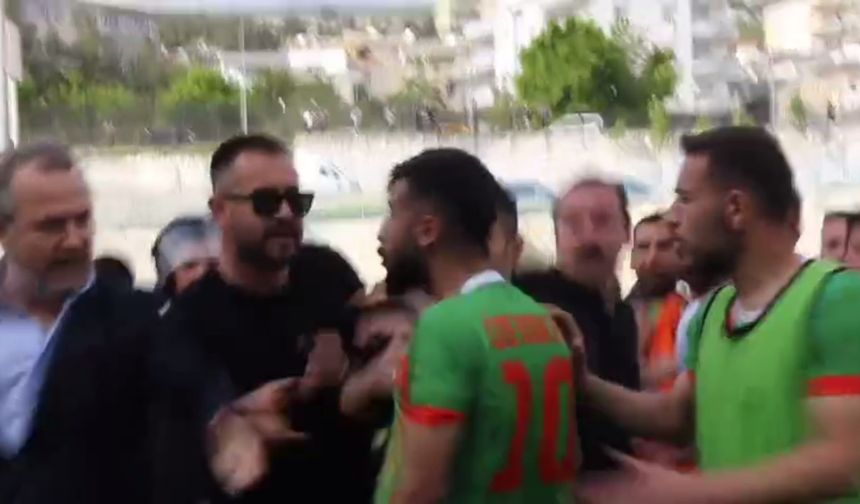Play-Off Maçında Arbede: Emniyet Koruması Futbolcuya Saldırdı