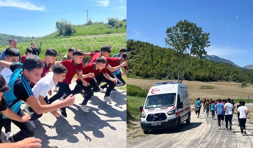 3000 Metre Gençlik Koşusu Andırın’da Coşkuyla Tamamlandı