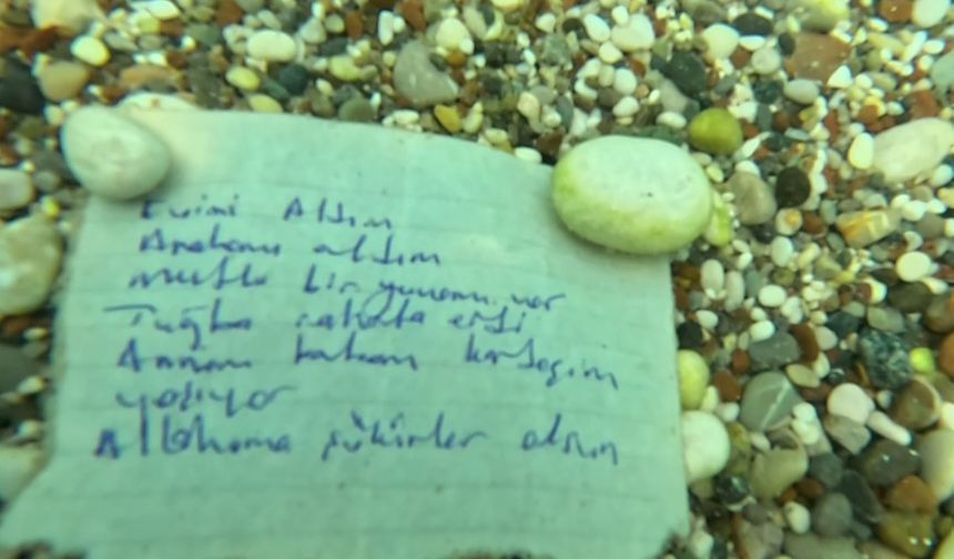 Hıdırellez Dilekleri Sualtında Görüntülendi