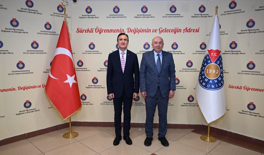 TSKGV’den KSÜ’ye Stratejik Ziyaret