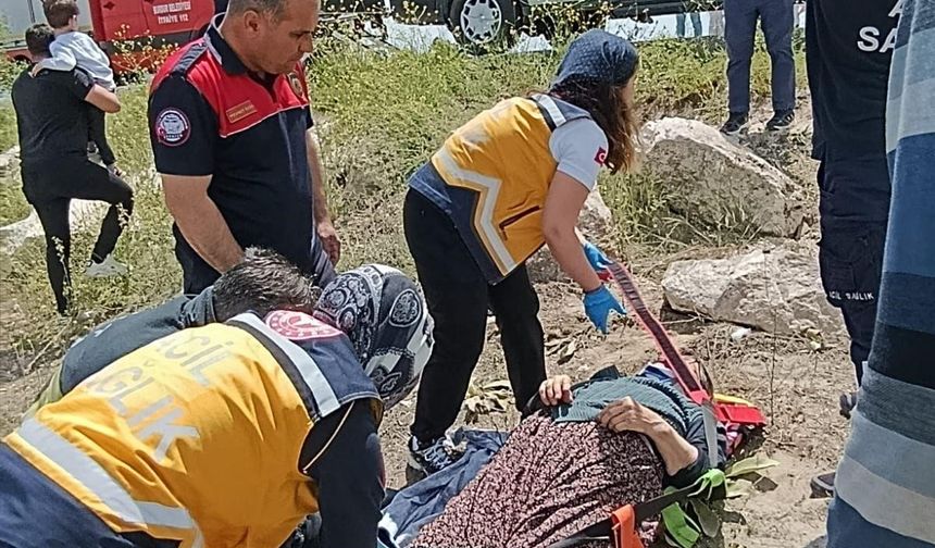 Otomobil Şarampole Devrildi: 5 Yaralı