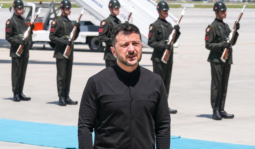 Ukrayna Devlet Başkanı Zelenski Ankara’da