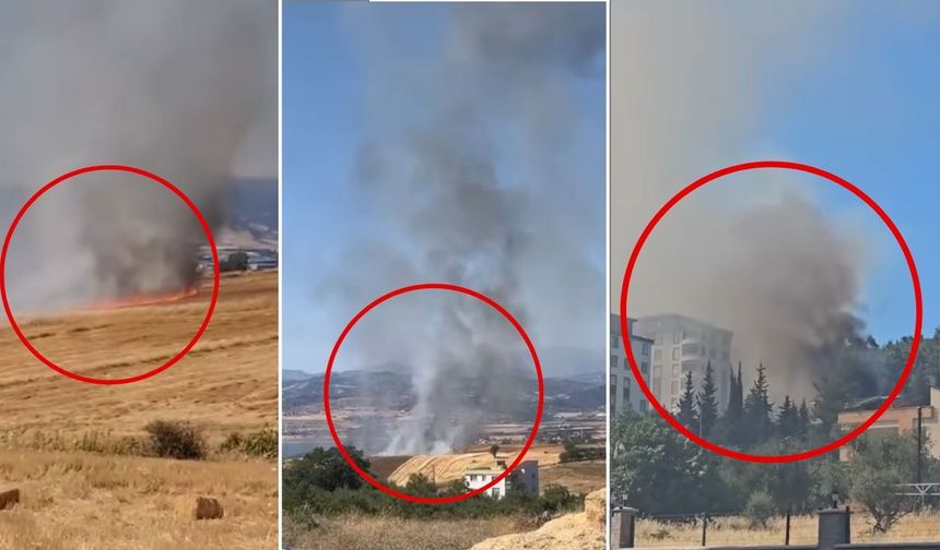 Kahramanmaraş’ta 3 Ayrı Noktada Yangın