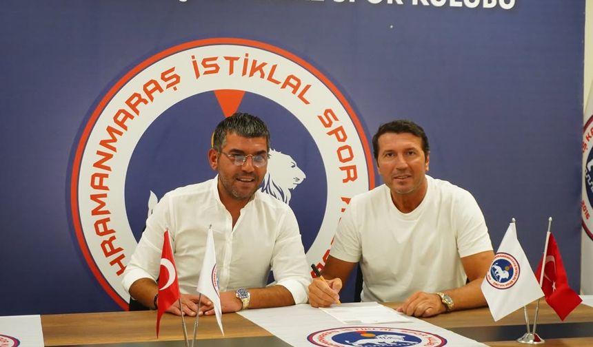 Kahramanmaraş İstiklalspor’un Yeni Teknik Direktörü Belli Oldu