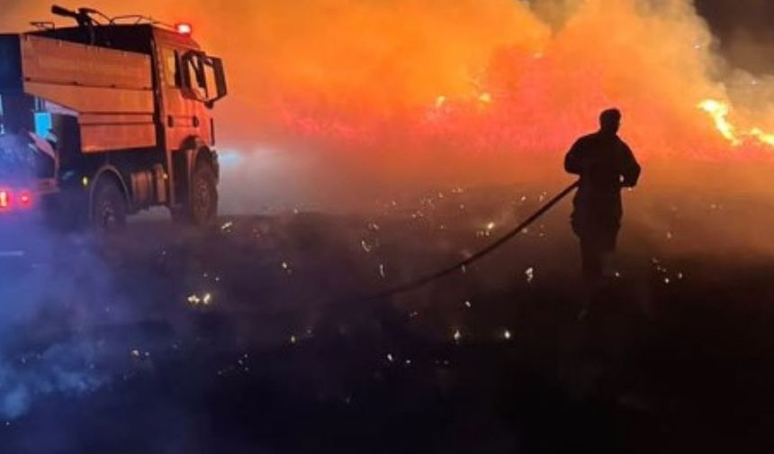 Kahramanmaraş’ta Ekili Alan Yangını Korkuttu
