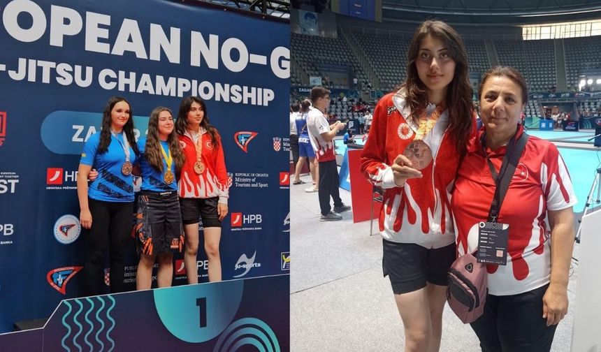 Kahramanmaraşlı Sporcu Avrupa 3.’sü Oldu