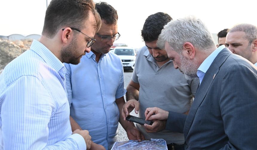 Kahramanmaraş’ta Sanayiye 2 Bin 400 Metre Yol
