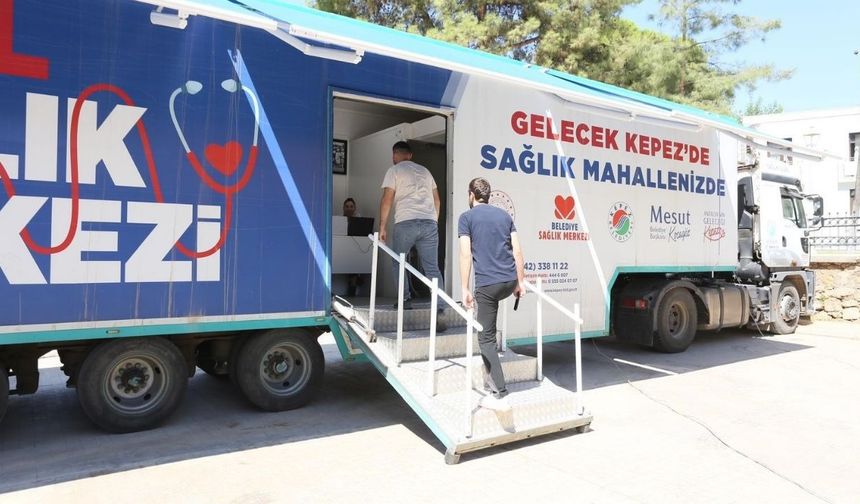 Mobil Sağlık Merkezi kanser taraması