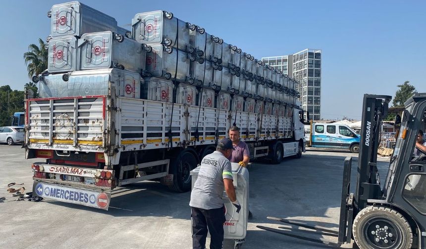 Temizlik Hizmetlerine 250 Yeni Çöp Konteyneri Desteği
