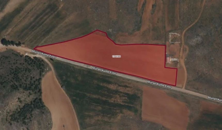 Kahramanmaraş’ta 12 Dönümlük Tarım Arazisi Satışa Çıkarıldı