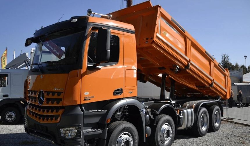 Kahramanmaraş'ta Damperli Kamyonlar Açık Artırmayla Satılıyor