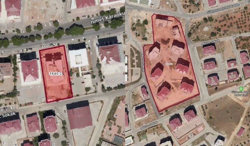 Kahramanmaraş'ta İki Daire İcradan Satılık