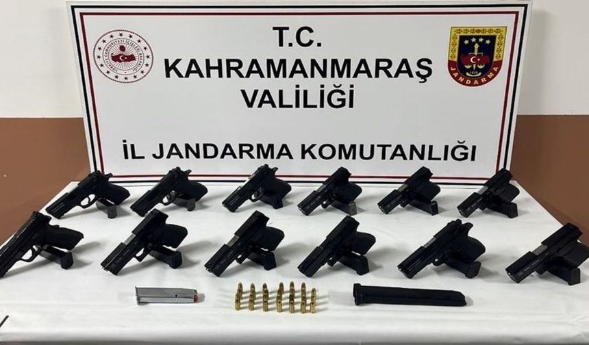 Kahramanmaraş’ta Jandarma Operasyonlarında Silah ve Uyuşturucu Ele Geçirildi
