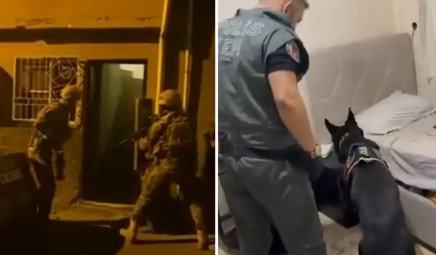 Kahramanmaraş'ta Uyuşturucu Ticareti Yapanlar Şafak Baskınıyla Alındı