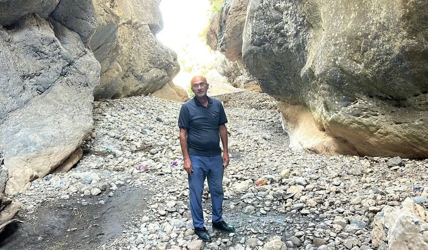 Kuraklık Kanyonu Sessizliğe Boğdu, Şelaleler Kurudu