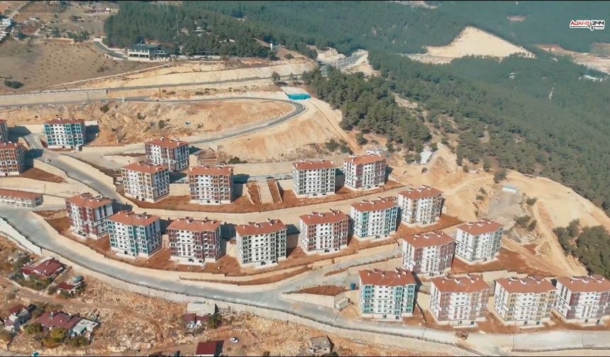 Kahramanmaraş'a 525 Yeni Sosyal Konut Teslim Ediliyor