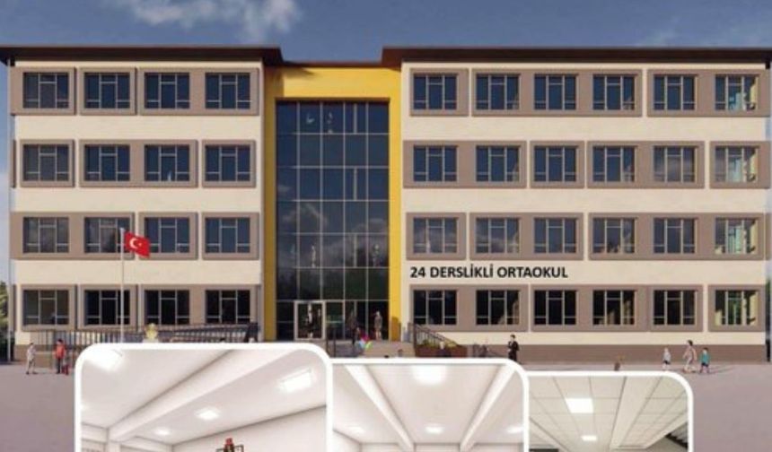 Kahramanmaraş'a Yeni Eğitim Yuvası: Gazi Ortaokulu Yeniden İnşa Edilmekte