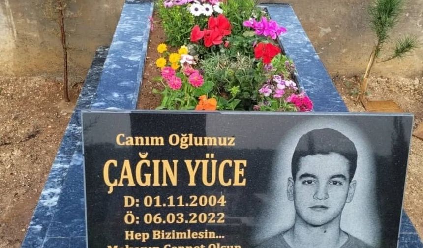 Hayatını kaybeden Çağın Yüce’nin adı Kozan Fen Lisesi'nde yaşayacak