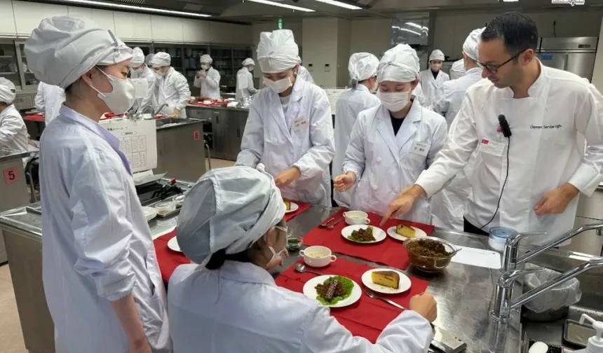 Japon şefler Türk mutfağını öğrenerek mezun olacak