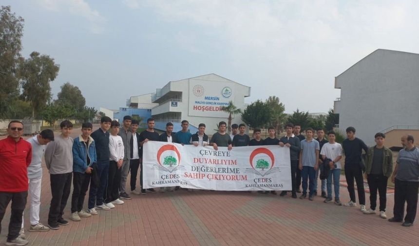 Kahramanmaraşlı Öğrenciler Mersin ÇEDES Kampında Buluştu