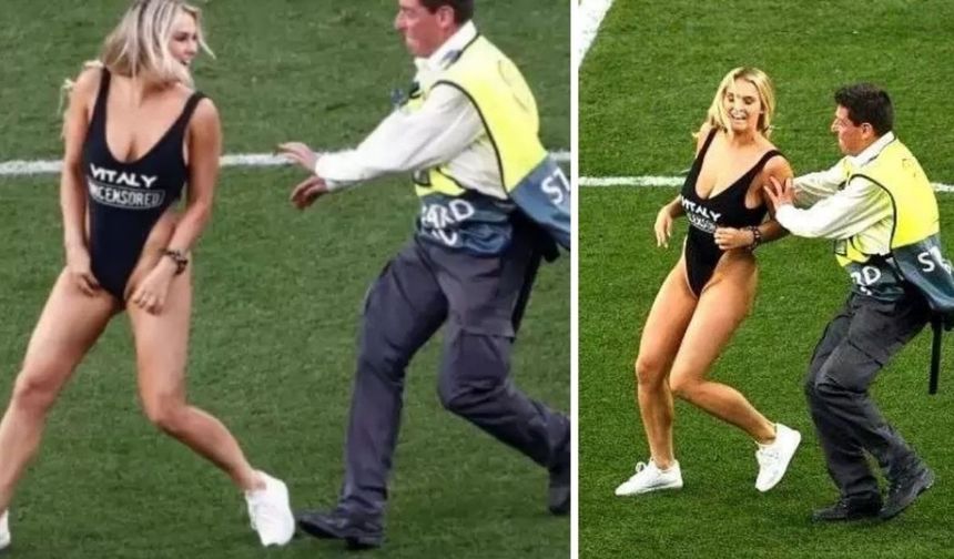 Kinsey Wolanski'nin yeni mesleği şaşırttı! sahaya mayoyla atlamıştı