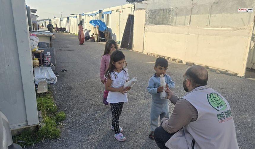 Kahramanmaraş Konteyner Kente Umut Kervanından Anlamlı Ziyaret