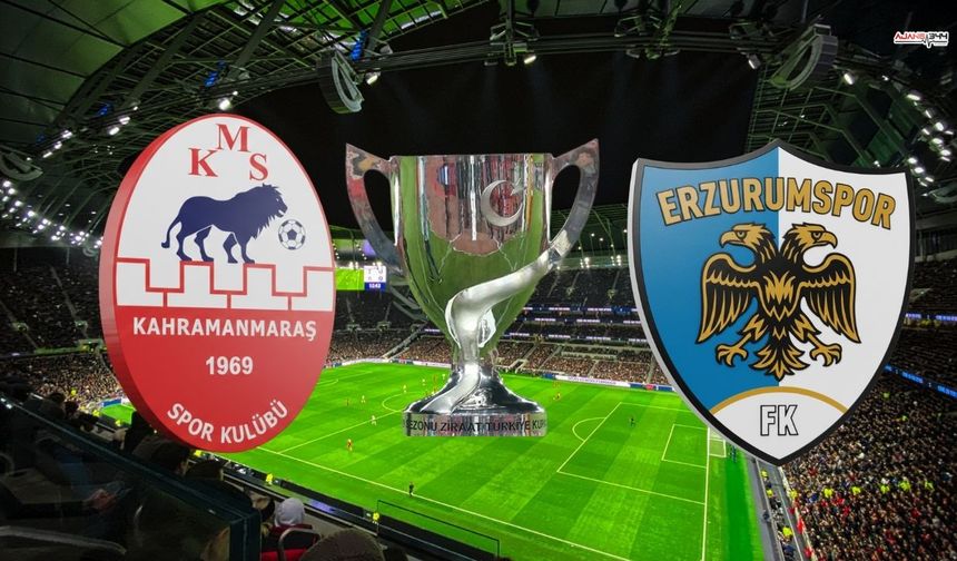 Kahramanmaraşspor’un Ziraat Türkiye Kupasında Erzurumspor'la Karşılaşacak