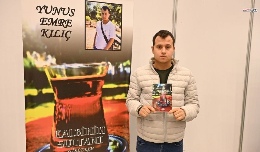 Konuşma zorluğu yaşayan genç kitap yazdı