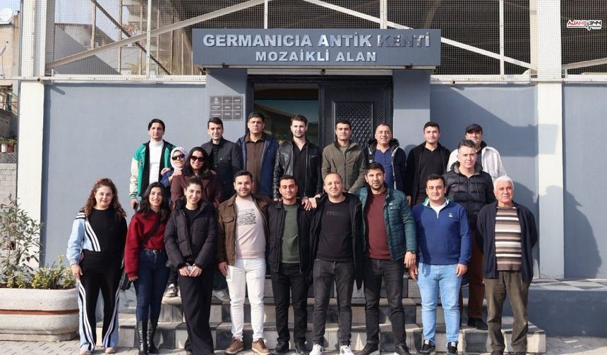 Kahramanmaraş'ta kursiyerlere Germanıcıa Antik Kenti gezisi düzenlendi