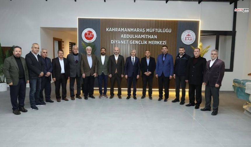 Kahramanmaraş'ta Vali Ünlüer Yeni Gençlik Merkezini Ziyaret Etti