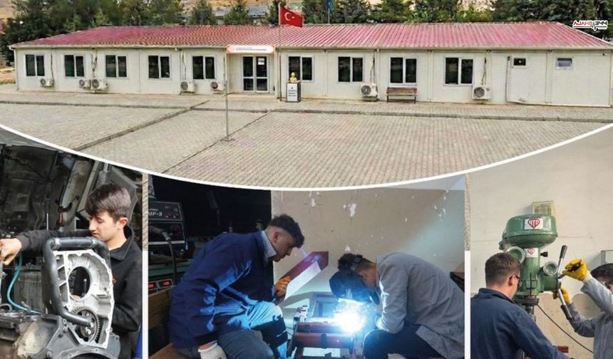 Kahramanmaraş'ta yeni mesleki eğitim merkezi açıldı