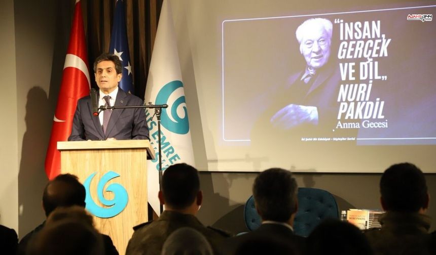 Kahramanmaraş'tan Prizren'e: Nuri Pakdil edebiyatıyla anıldı