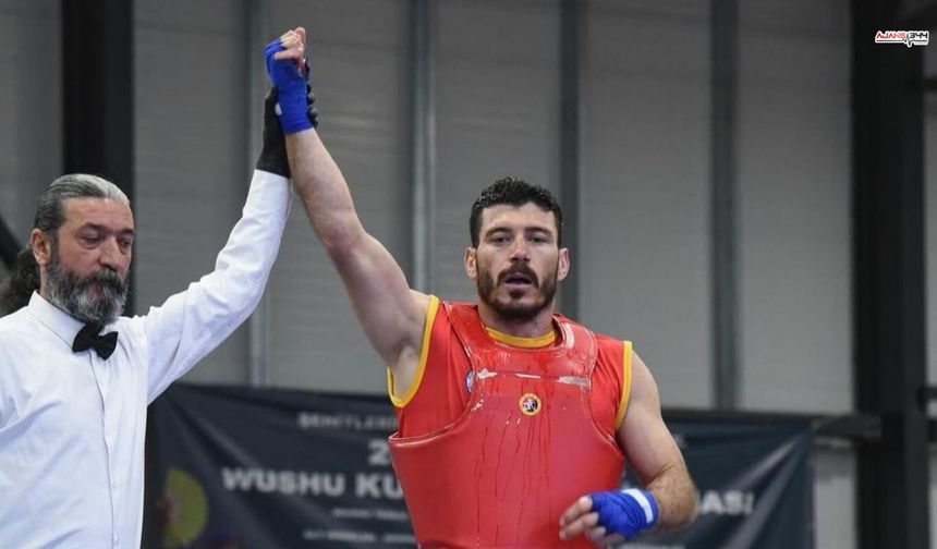 Afşinli öğretmen Wushu Kung Fu'da Türkiye şampiyonu oldu