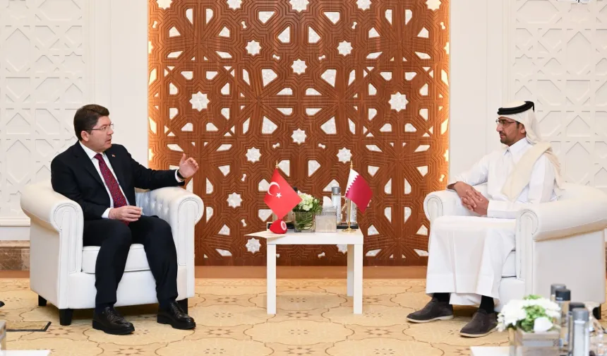 Bakan Tunç, Katarlı mevkidaşıyla buluştu