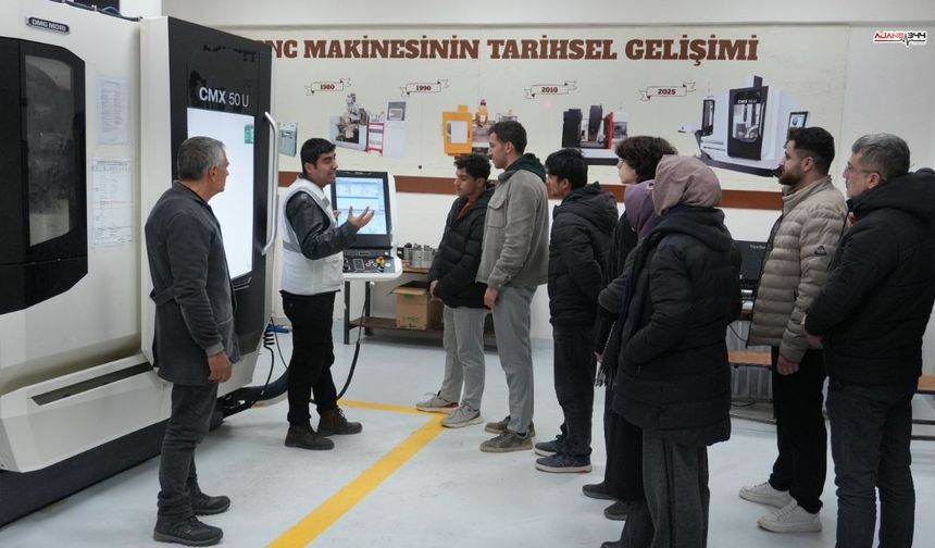 Talaşlı imalat ve CNC kursu açıldı