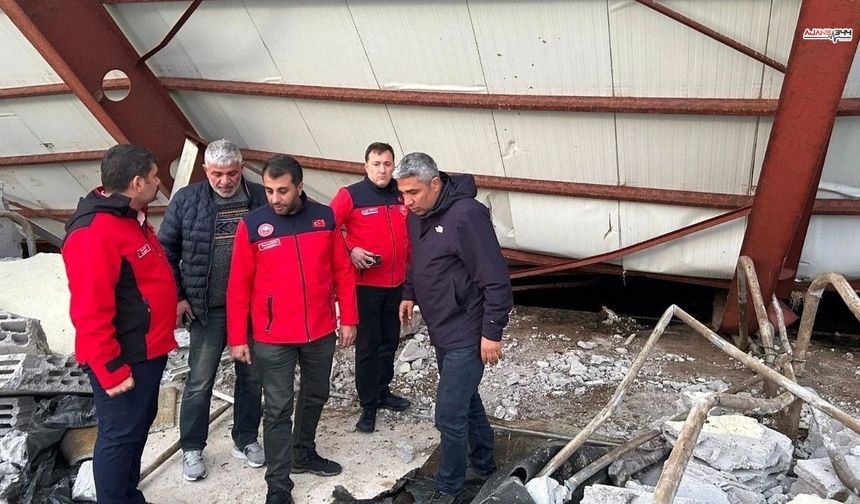 İl Tarım Müdürü Bilir'den mağdur üreticilere geçmiş olsun ziyareti