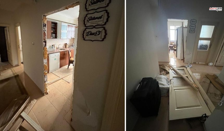 Mutfakta meydana gelen patlamada 1 kişi yaralandı