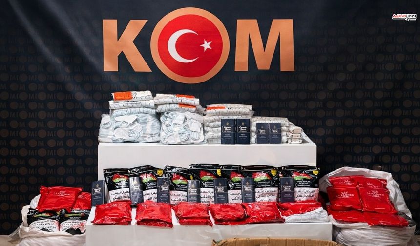 Göksun’da Kaçak Tütün Operasyonu: Yüzlerce Kilo Ele Geçirildi