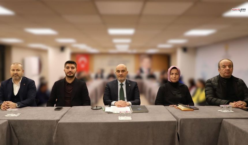 AK Parti Kahramanmaraş İl Yönetimi Toplandı