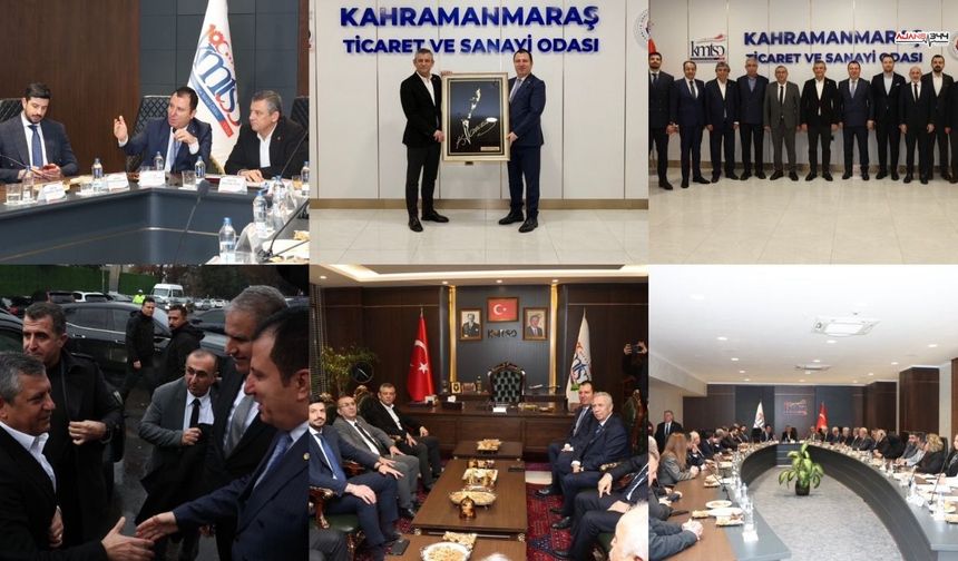 CHP Lideri Özel’den KMTSO'ya Ziyaret