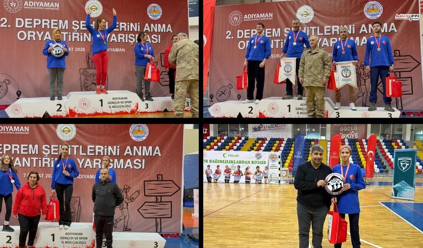 Deprem Şehitleri Anısına Oryantiring Yarışması