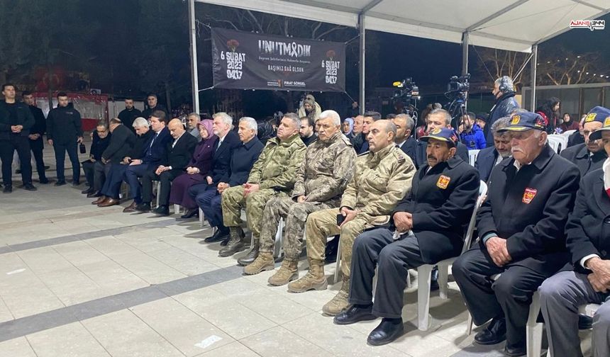 Deprem Şehitleri İçin Dualar Arşa Ulaştı