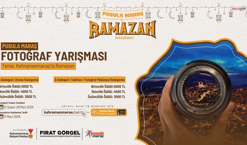 Kahramanmaraş’ta gençlere Ramazan temalı ödüllü yarışma