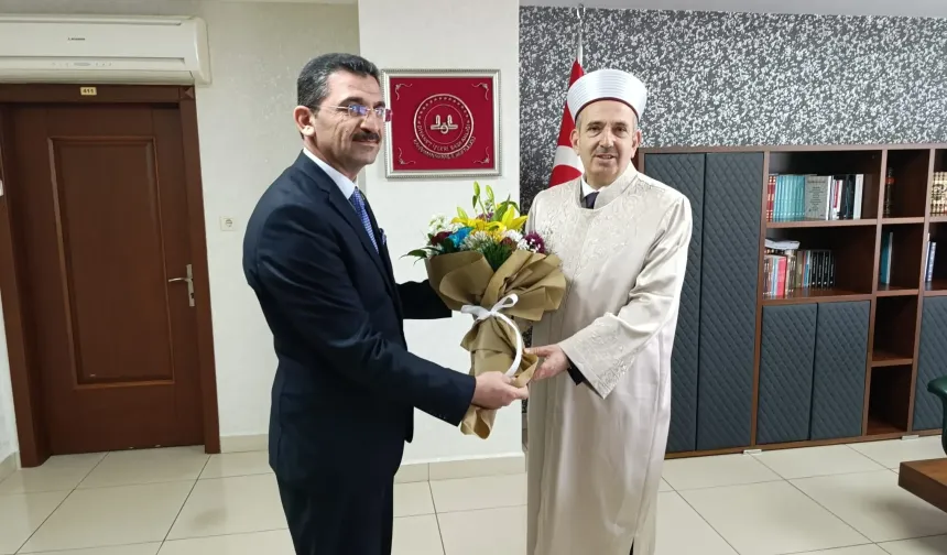 Dr. Hasan Hüseyin Güller, Kahramanmaraş İl Müftüsü Olarak Göreve Başladı