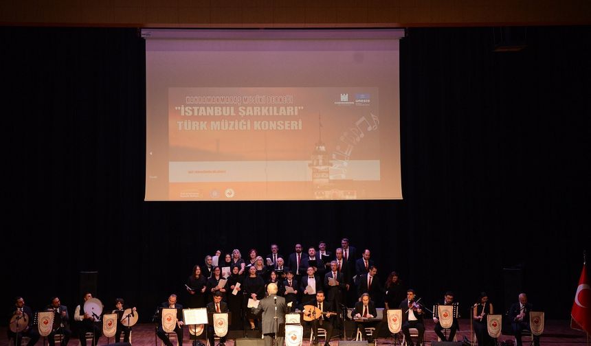 Kahramanmaraş'ta “İstanbul Şarkıları” konseri müzikseverlere nostalji yaşattı