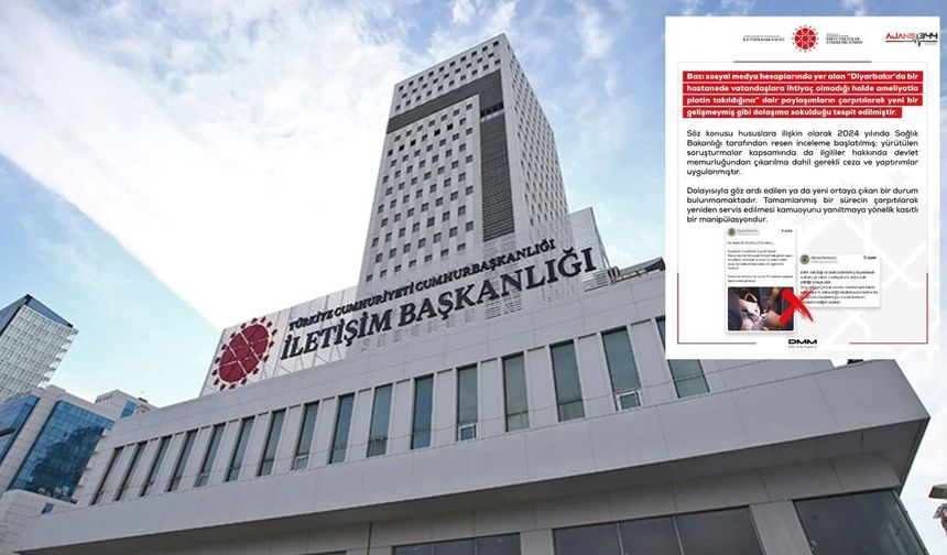 'Platin Skandalı' İddialarına İletişim Başkanlığı'ndan Yanıt