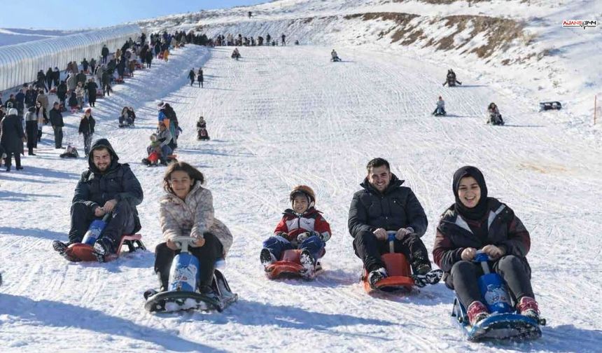 Yedi Kuyular Kayak Merkezi Kızak Müsabakasına Hazır