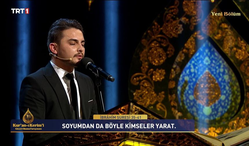 Türkiye’nin en güzel Kur’an sesi yine Kahramanmaraş’tan çıktı