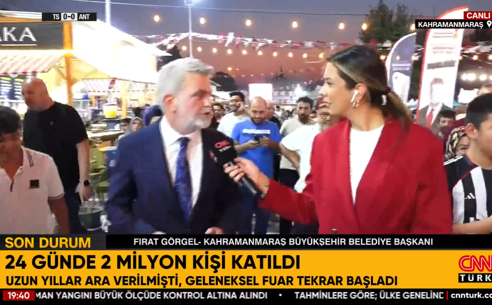 Başkan Görgel: “Kahramanmaraş’ta Su ve Elektrik Sorunu Çözülüyor”